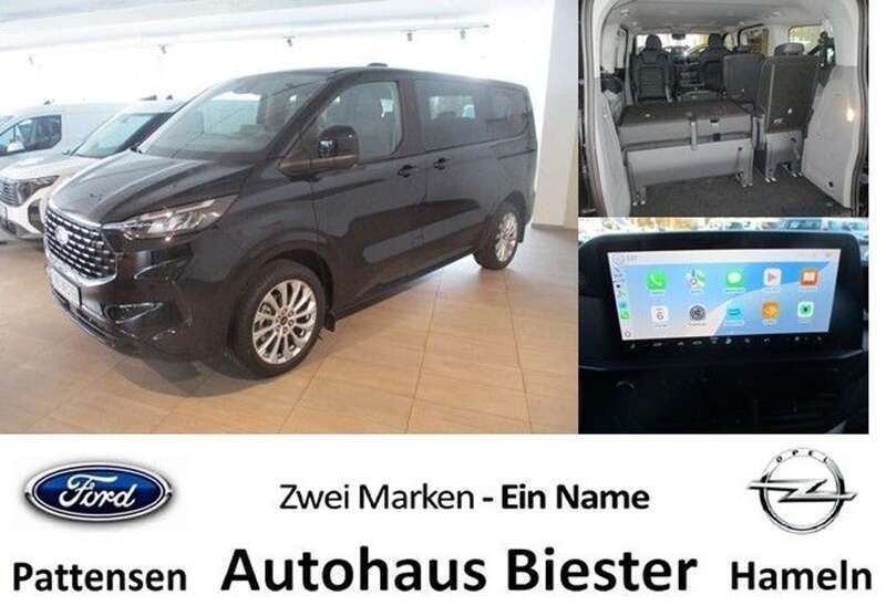 Schwarz Neu 2024 Ford Tourneo Custom Titanium X Van / Kleinbus | 59.500 € (Fairer Preis) - Bild 1/4