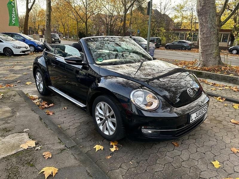 Schwarz Gebraucht 2014 VW Beetle Design Cabrio | 11.800 € (Guter Preis) - Bild 1/4