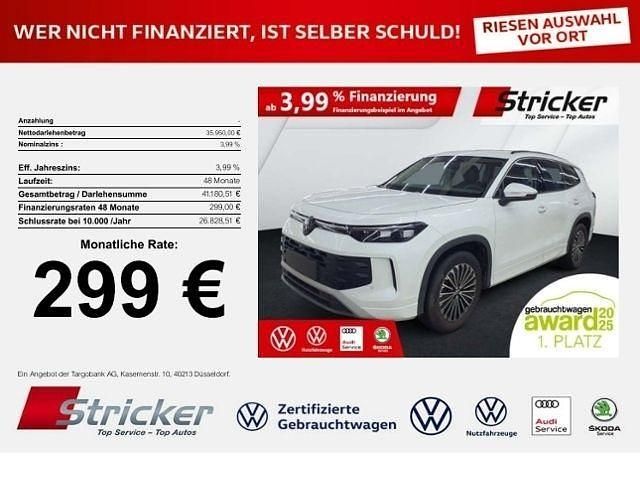 Weiß Gebraucht 2025 VW Tayron Life SUV | 35.949 € - Bild 1/3