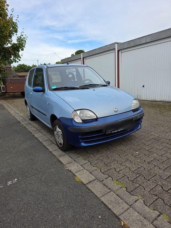 Blau Gebraucht 2002 Fiat Seicento Kleinwagen | 379 € (Superpreis) - Bild 1/4