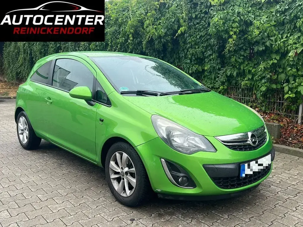 Gebraucht Opel Corsa Energy 87 PS (63 kW) 2014 Apfelgruen p2 Kleinwagen