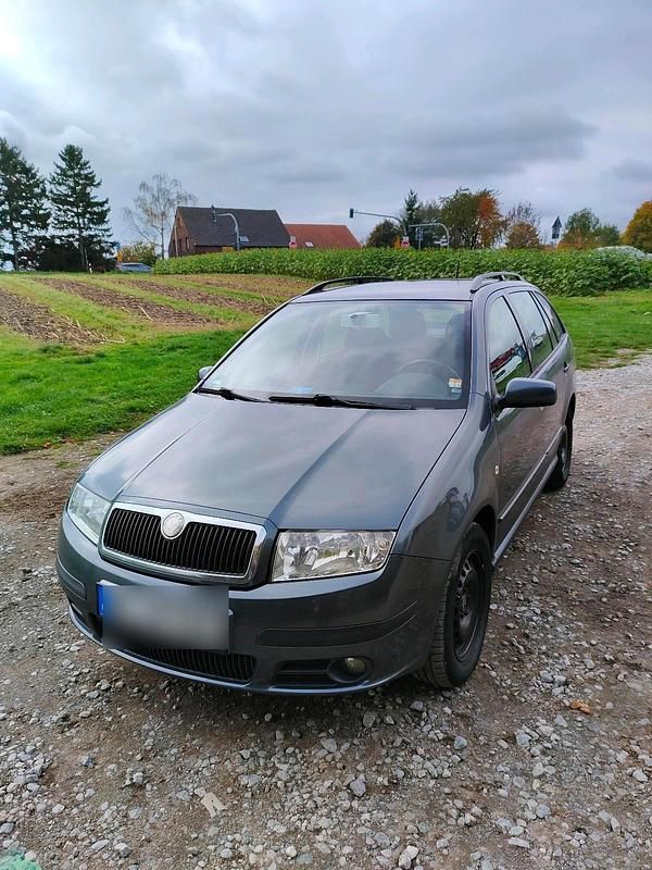 Grau Gebraucht 2007 Skoda Fabia Kleinwagen | 2.250 € (Teuer) - Bild 1/4