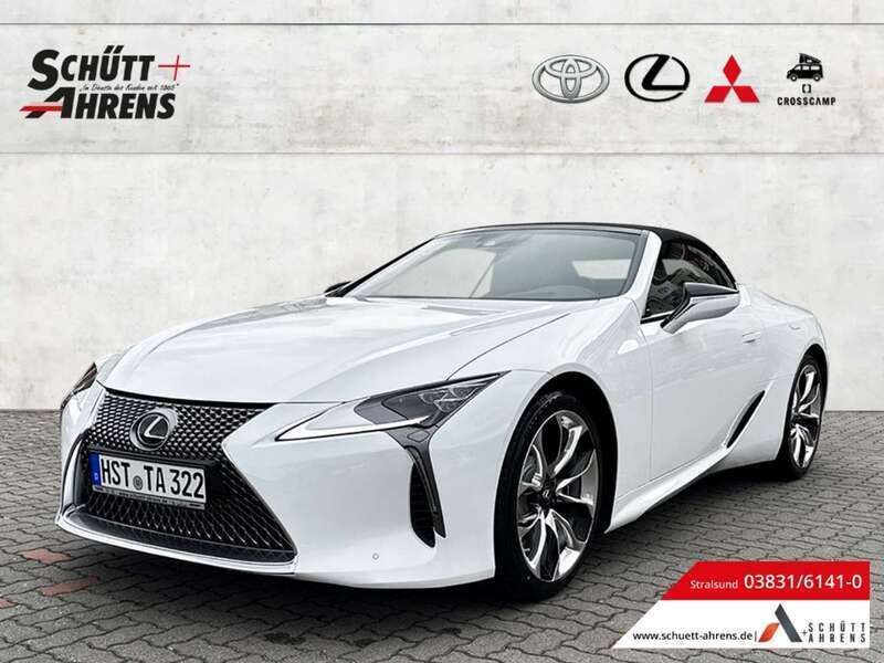 Fujiweiss Gebraucht 2023 Lexus LC 500 Cabrio | 107.777 € (Fairer Preis) - Bild 1/4