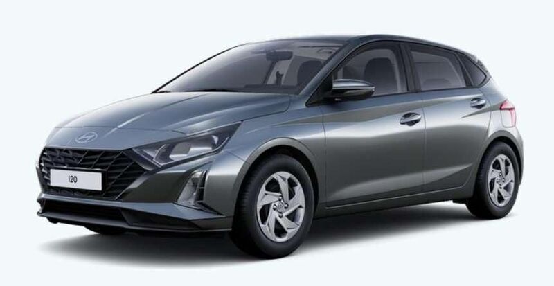 Aurora grey Neu 2025 Hyundai i20 Select Limousine | 19.749 € (Fairer Preis) - Bild 1/4