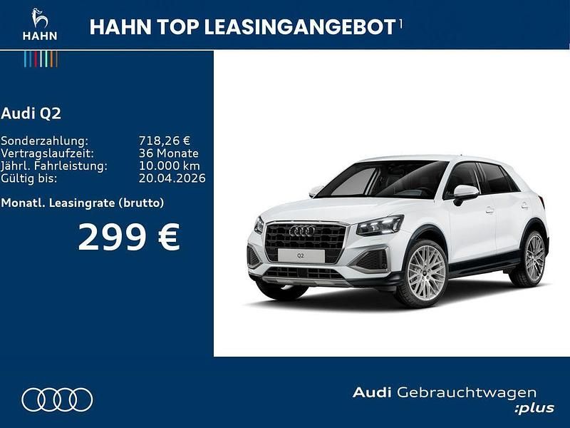Gebraucht Audi Q2 Advanced Plus 150 PS (110 kW) 2025 Gletscherweiß metallic SUV