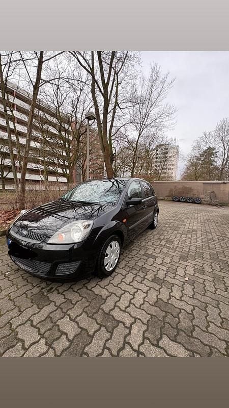 Gebraucht Ford Fiesta 69 PS (50 kW) 2007 Schwarz Kleinwagen