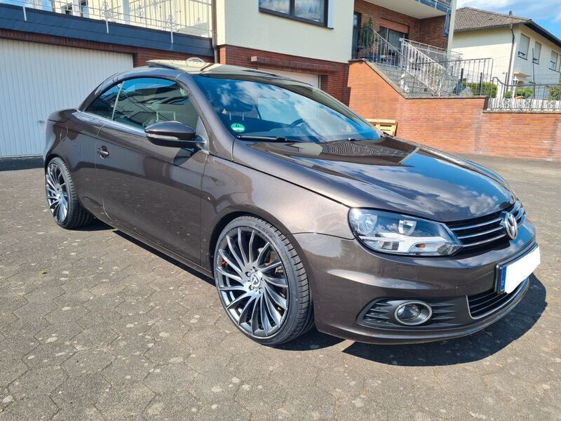 Gebraucht VW Eos R 122 PS (89 kW) 2011 Braun Cabrio