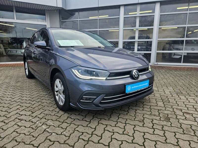 Gebraucht VW Polo Style 95 PS (69 kW) 2023 Schwarz Kleinwagen