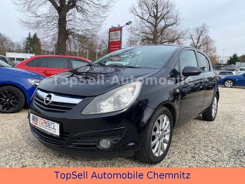 Gebraucht Opel Corsa Edition 80 PS (58 kW) 2009 Schwarz Kleinwagen
