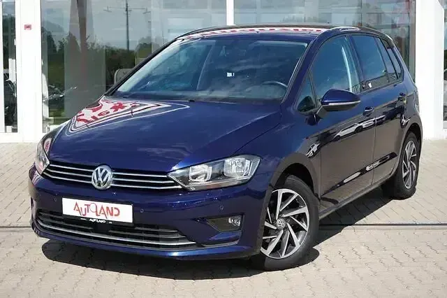Gebraucht VW Golf Sportsvan Sound 110 PS (80 kW) 2017 Blau Van / Kleinbus