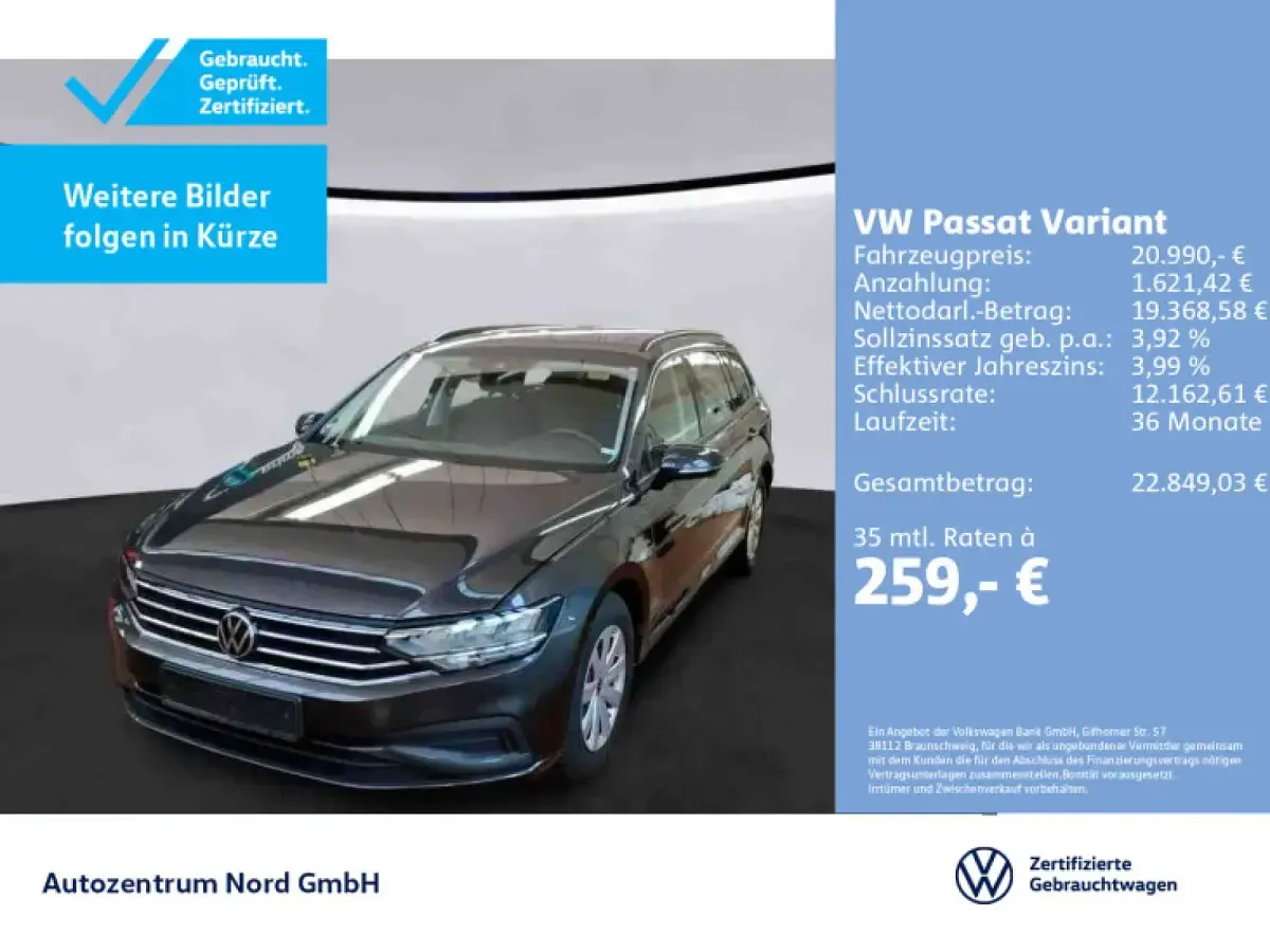 Occasion VW Passat Conceptline 122 ch (89 kW) 2023 Break