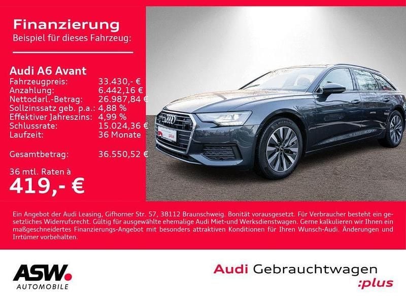 Manhattangrau metallic Gebraucht 2022 Audi A6 Ambiente Kombi | 33.430 € (Guter Preis) - Bild 1/4