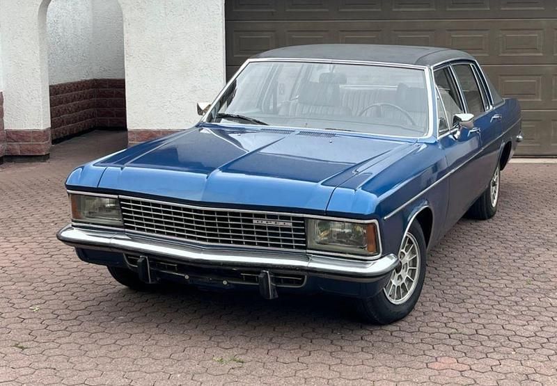 Blau Gebraucht 1974 Opel Admiral S Limousine | 12.900 € - Bild 1/4