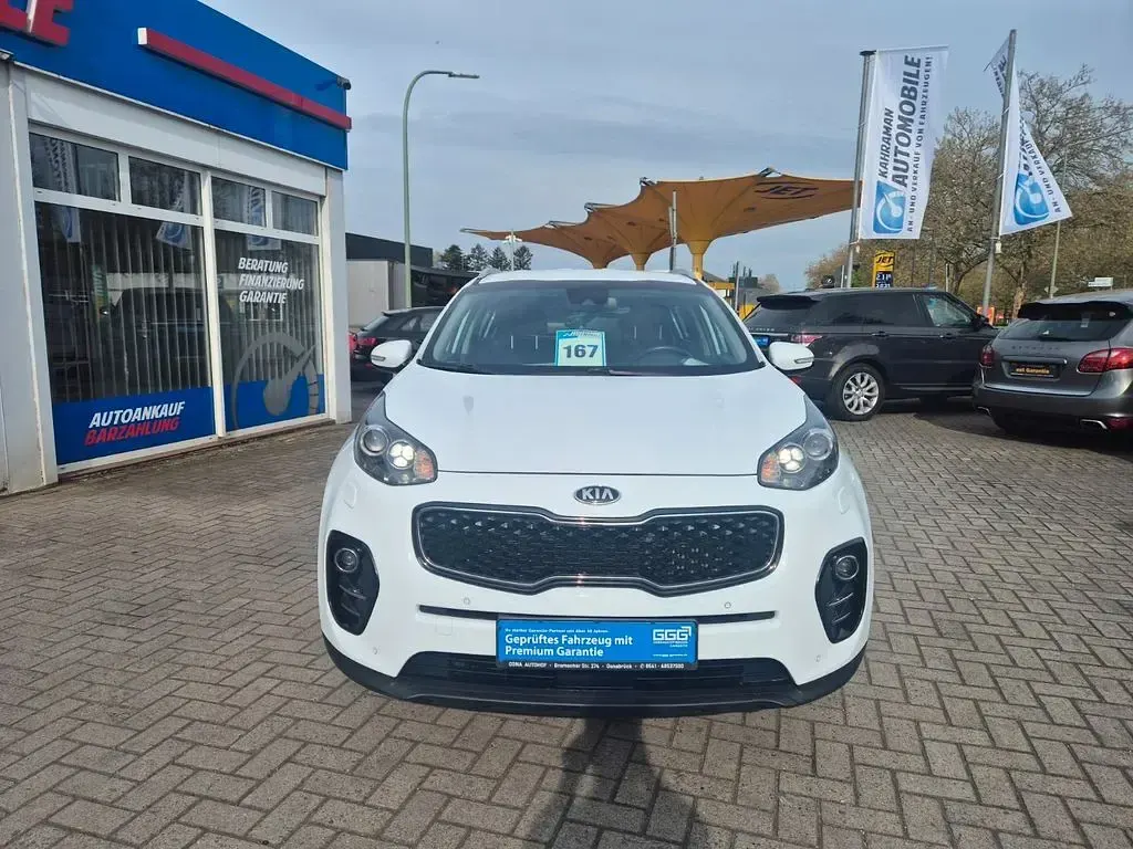 Gebraucht Kia Sportage Spirit 185 PS (136 kW) 2016 Weiß SUV
