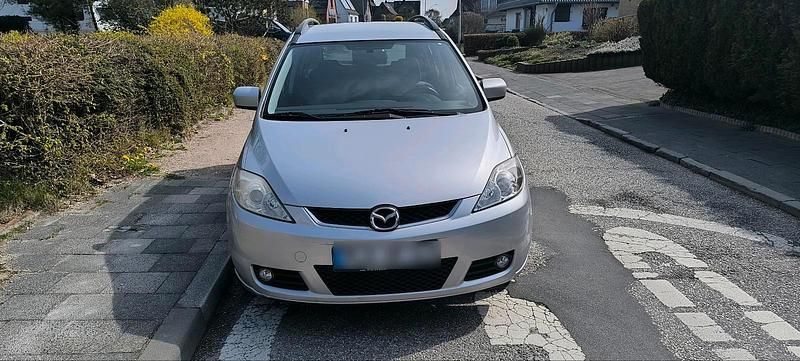 Gebraucht Mazda 5 100 PS (73 kW) 2006 Silber Van / Kleinbus