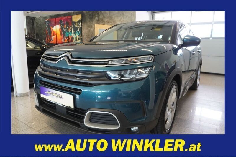 Blau Gebraucht 2021 Citroën C5 Aircross SUV | 13.990 € (Superpreis) - Bild 1/4