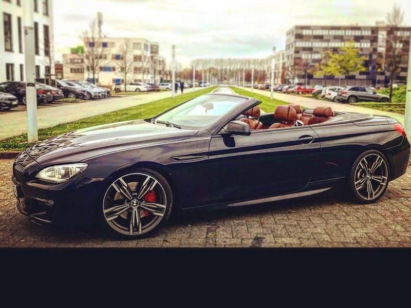 Schwarz Gebraucht 2013 BMW 640 Cabriolet M Sport Cabrio | 30.000 € - Bild 1/4