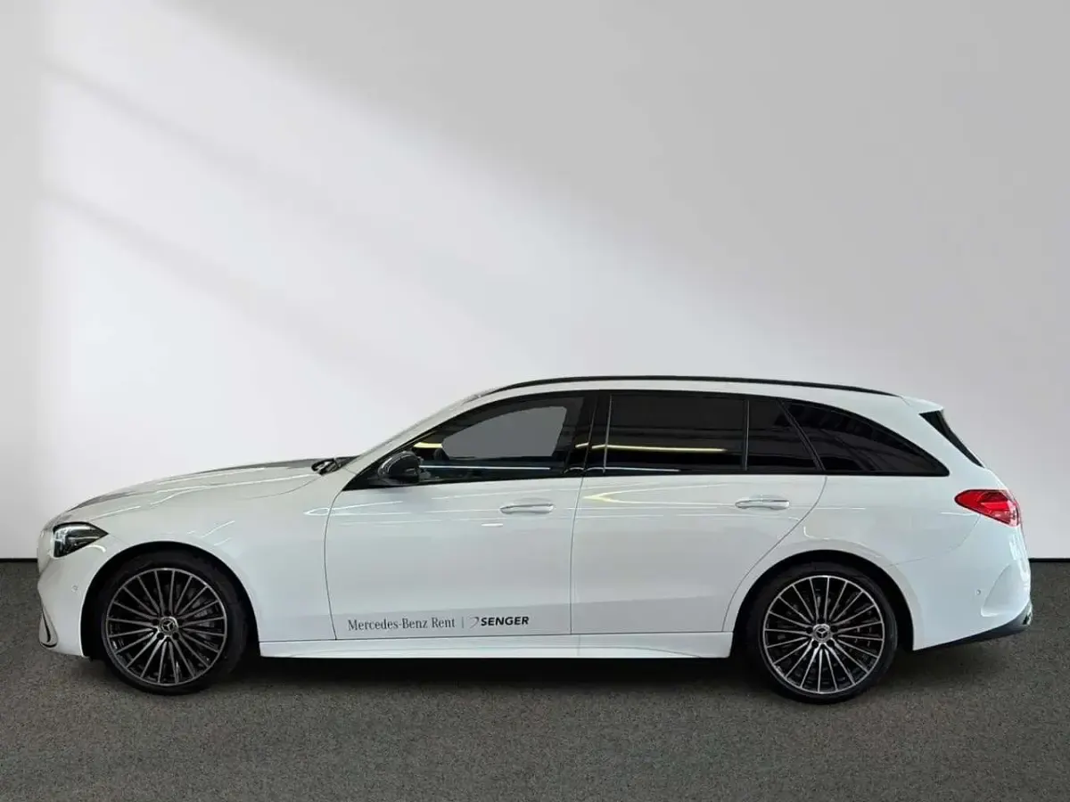 Gebraucht Mercedes C180 AMG 170 PS (125 kW) 2026 Unilack polarweiß Kombi