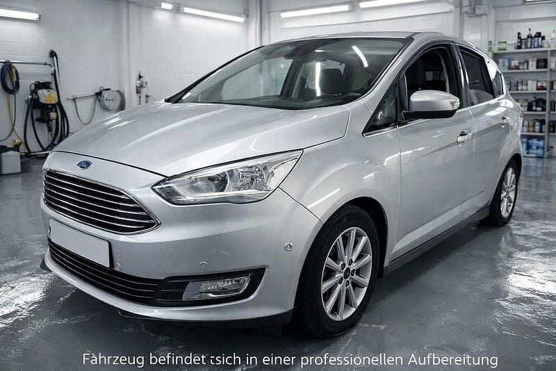 Grau Gebraucht 2019 Ford C-MAX Titanium Van / Kleinbus | 13.999 € (Fairer Preis) - Bild 1/4