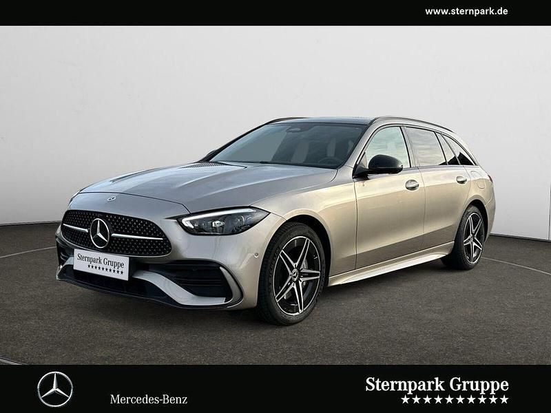 Silber Gebraucht 2024 Mercedes C300e AMG line Limousine | 49.980 € (Etwas zu teuer) - Bild 1/4