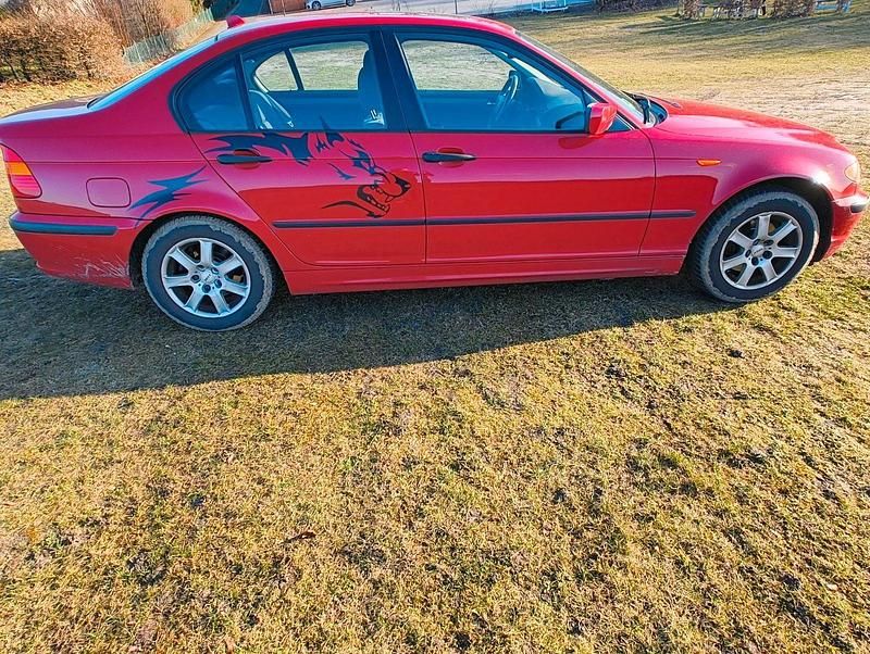 Brugt BMW 316 116 HK (85 kW) 2004 Rød Sedan