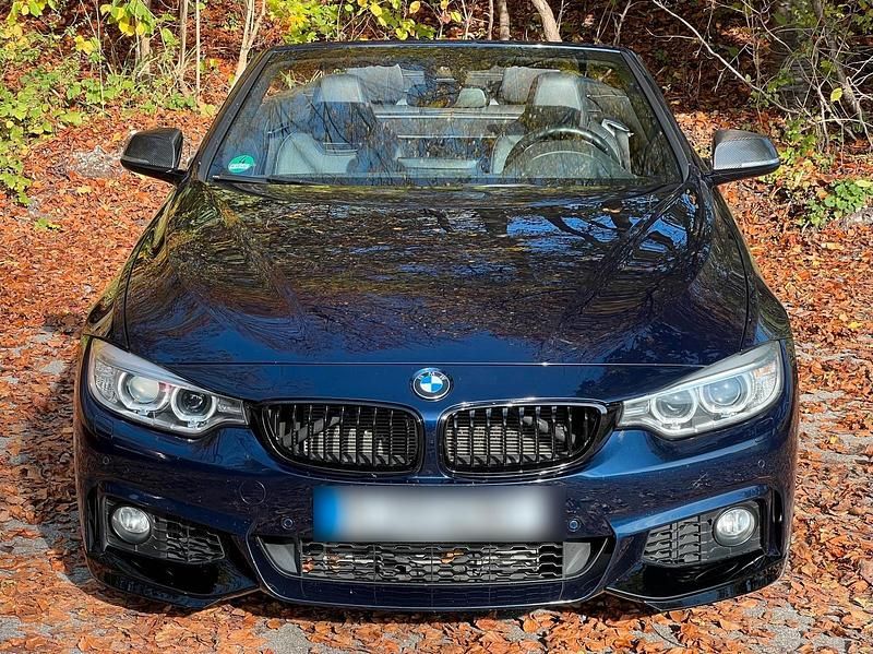 Blau Gebraucht 2014 BMW 435 M Sport Cabrio | 26.700 € (Teuer) - Bild 1/4