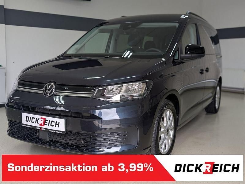 Starlight blue metallic Gebraucht 2021 VW Caddy Maxi Life Van / Kleinbus | 28.480 € (Fairer Preis) - Bild 1/3
