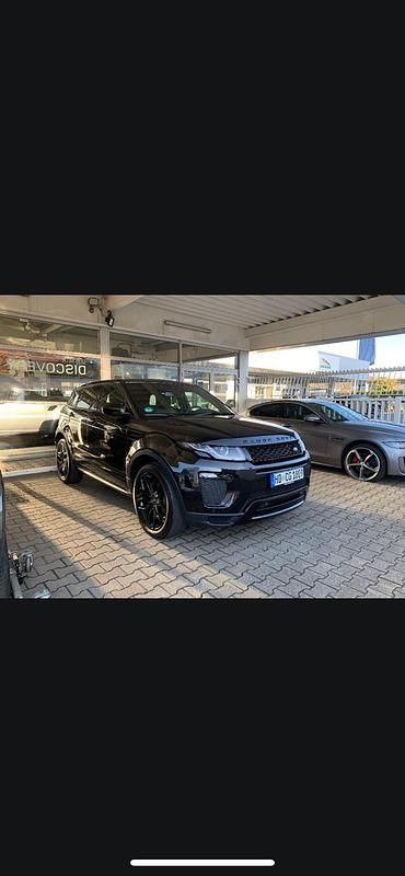 Schwarz Gebraucht 2018 Land Rover Range Rover evoque Black Edition SUV | 26.900 € (Fairer Preis) - Bild 1/4