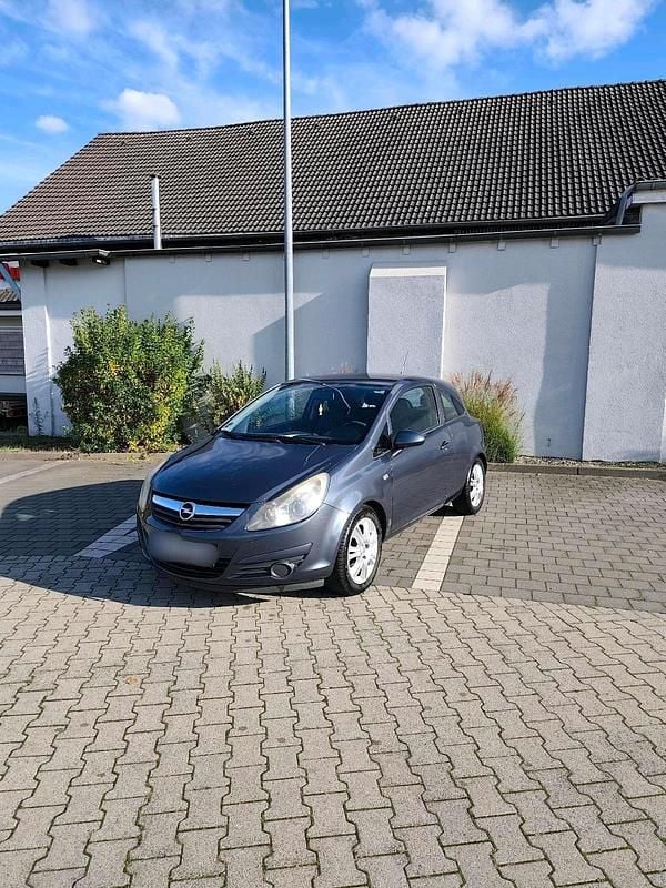Blau Gebraucht 2008 Opel Corsa Kleinwagen | 900 € (Superpreis) - Bild 1/4