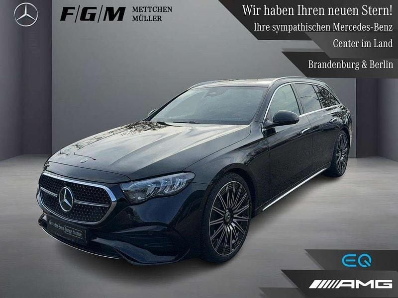 Gebraucht Mercedes E200 Advanced 204 PS (150 kW) 2024 Metalliclack obsidianschwarz m Kombi