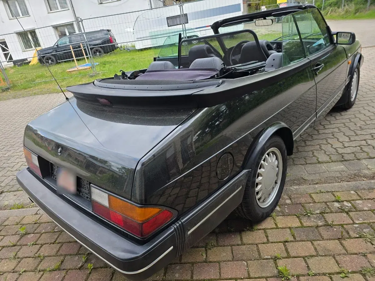Gebraucht Saab 900 Cabriolet 141 PS (103 kW) 1992 Schwarz Cabrio