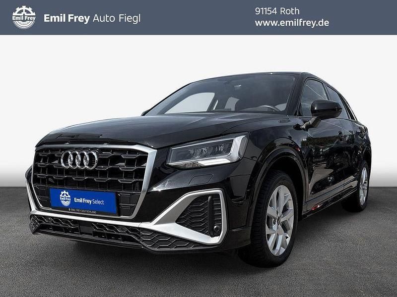 Schwarz Gebraucht 2023 Audi Q2 S-Line SUV | 26.490 € (Guter Preis) - Bild 1/4