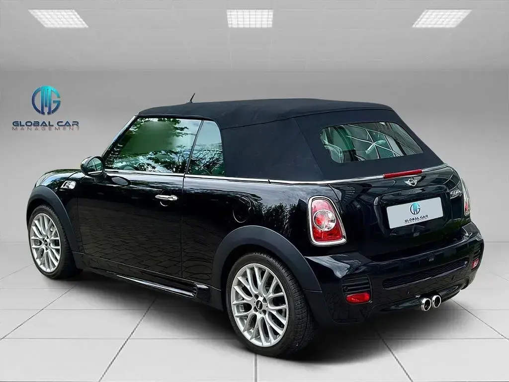 Brugt Mini John Cooper Works Cabriolet 184 HK (135 kW) 2015 Sort Cabriolet