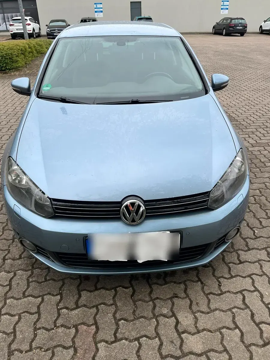 Usata VW Golf VI Comfortline 86 CV (63 kW) 2011 Blu Utilitaria
