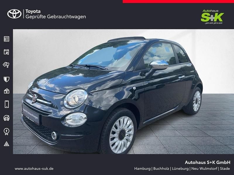Schwarz Gebraucht 2024 Fiat 500C Cabrio | 15.980 € (Fairer Preis) - Bild 1/4