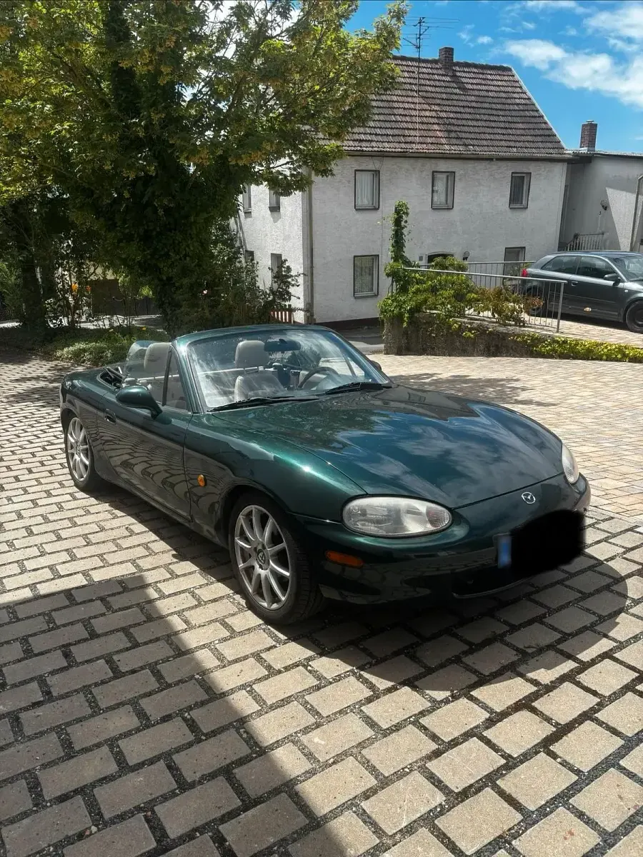 Gebraucht Mazda MX5 110 PS (80 kW) 1998 Grün Cabrio