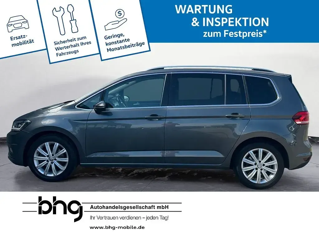 Gebraucht VW Touran Highline 180 PS (132 kW) 2017 Grau Van / Kleinbus
