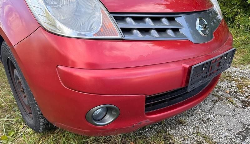 Gebraucht Nissan Note 88 PS (64 kW) 2008 Rot Kleinwagen