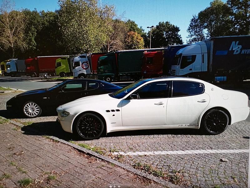 Gebraucht Maserati Quattroporte 405 PS (297 kW) 2007 Weiß Limousine