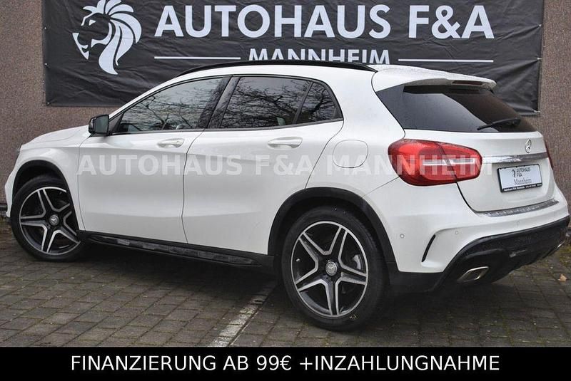 Gebraucht Mercedes GLA200 AMG line 156 PS (114 kW) 2014 Weiß SUV