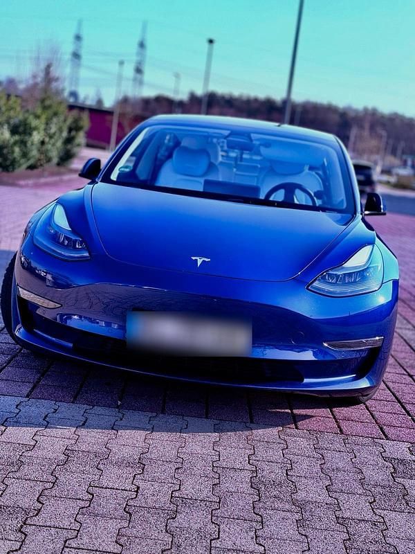 Gebraucht Tesla Model 3 Long Range AWD 366 kW (498 PS) 2021 Blau Limousine