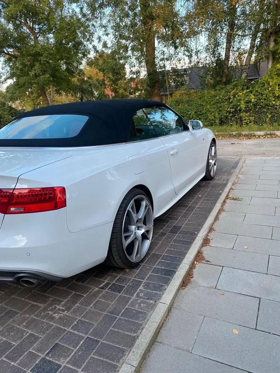 Gebraucht Audi A5 Cabriolet 245 PS (180 kW) 2015 Weiß Cabrio