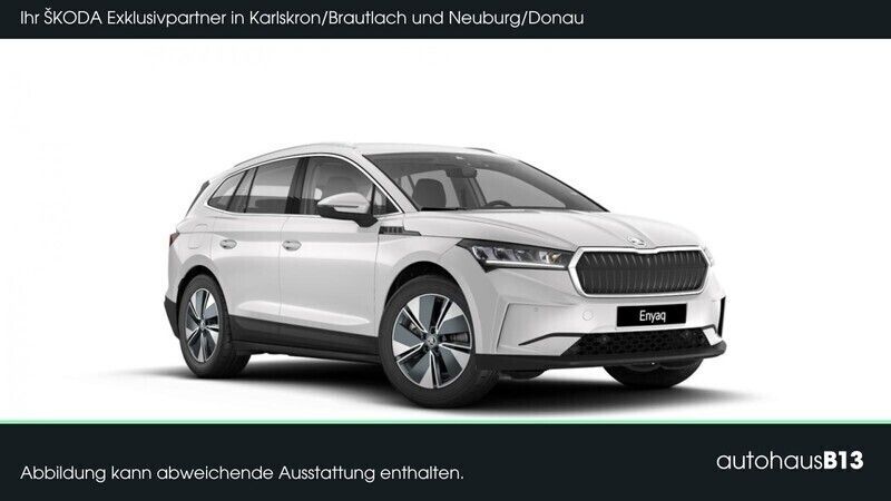 Moonweiß perleffekt Neu 2024 Skoda Enyaq iV SUV | 39.990 € (Fairer Preis) - Bild 1/4