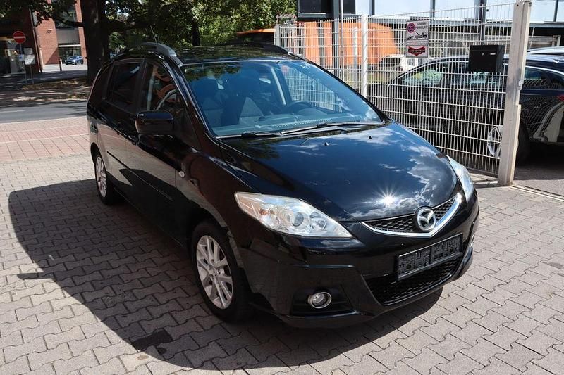 Schwarz Gebraucht 2008 Mazda 5 Exclusive Van / Kleinbus | 4.990 € (Teuer) - Bild 1/4