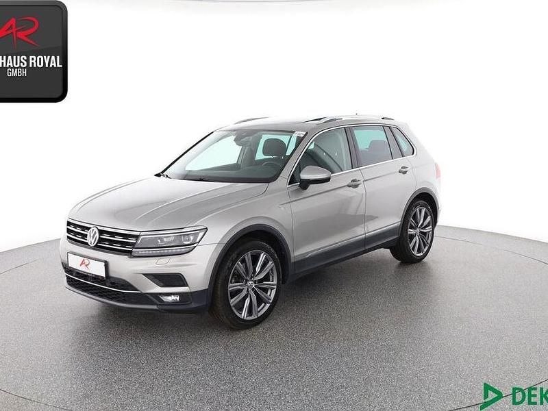 Tungsten silver Gebraucht 2019 VW Tiguan R-line SUV | 25.780 € (Superpreis) - Bild 1/4