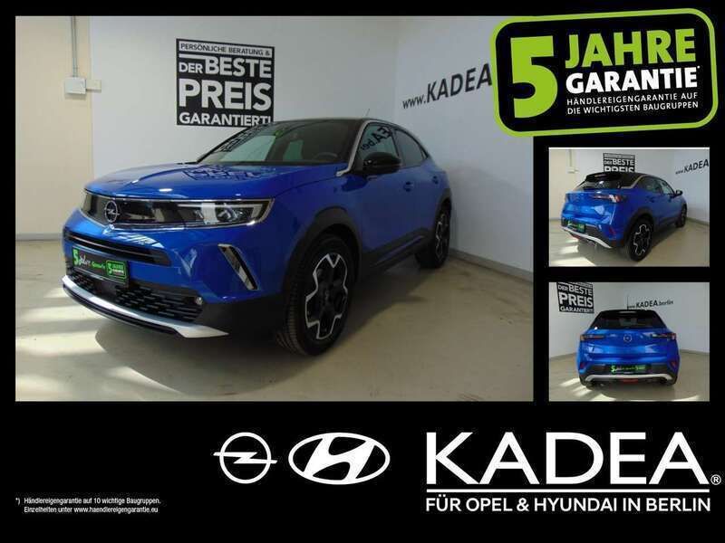 Perl blau/voltaik blau (metallic) Gebraucht 2021 Opel Mokka SUV | 20.450 € (Fairer Preis) - Bild 1/4