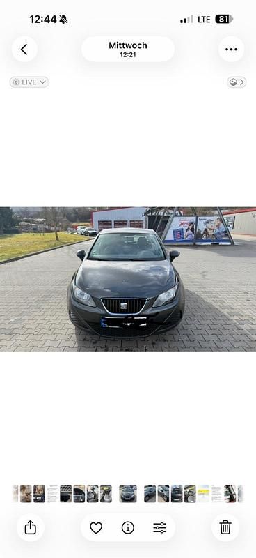 Gebraucht Seat Ibiza 85 PS (62 kW) 2009 Grau Limousine