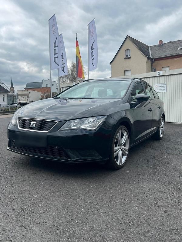 Gebraucht Seat Leon 110 PS (80 kW) 2014 Schwarz Kombi