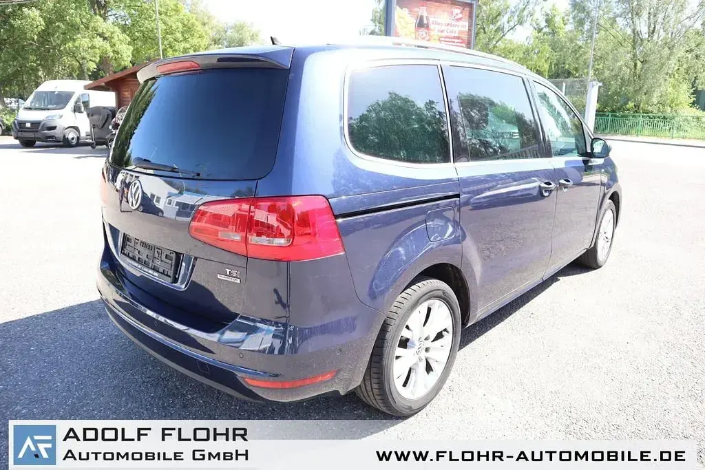 Gebraucht VW Sharan Comfortline 150 PS (110 kW) 2013 Night blue Van / Kleinbus
