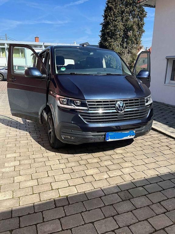 Used VW Multivan 150 HP (110 kW) 2020 Blue Minivan